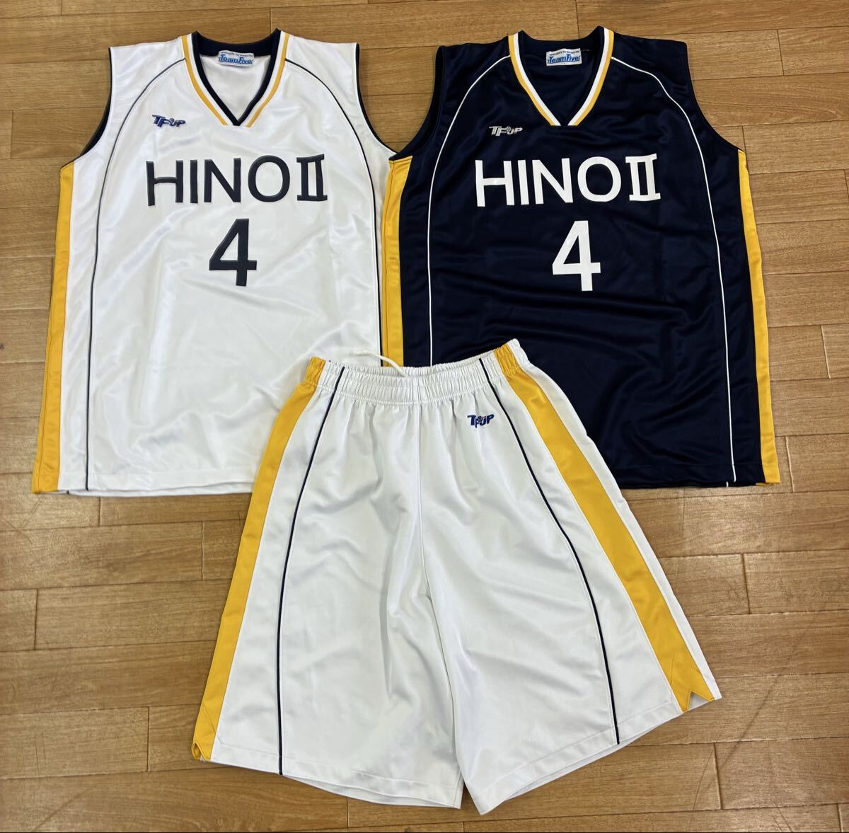 中古】【中古】洛南高校 バスケットボール部 ユニフォーム 上下 セット