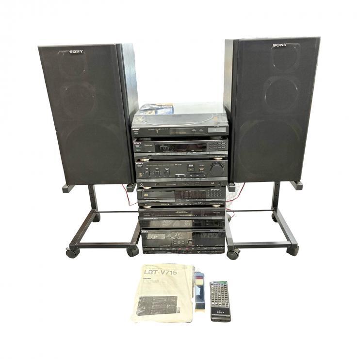 □SONY Liberty DD LBT-V950 システムコンポ リモコン・取扱説明書