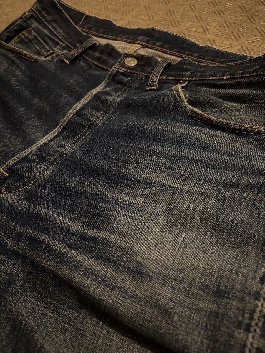 名作 Radiall ラディアル 11SS VINTAGE 66' WASHED DENIM PANTS 5year