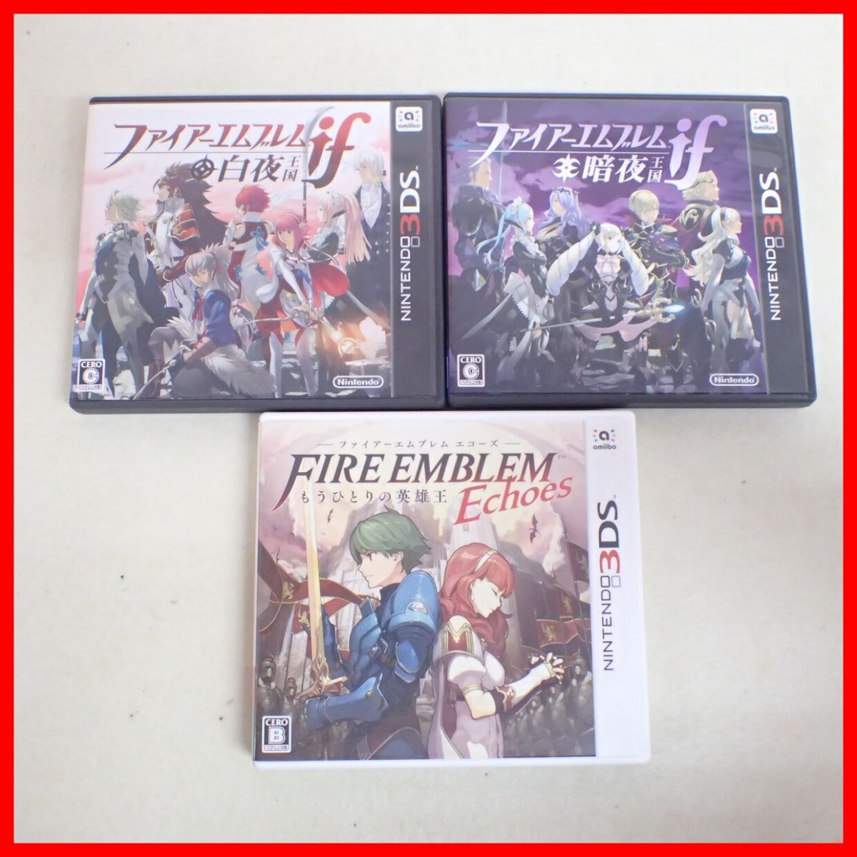 中古】ファイアーエムブレムif同人誌 タクミ×カムイ♀ 2冊セットの落札