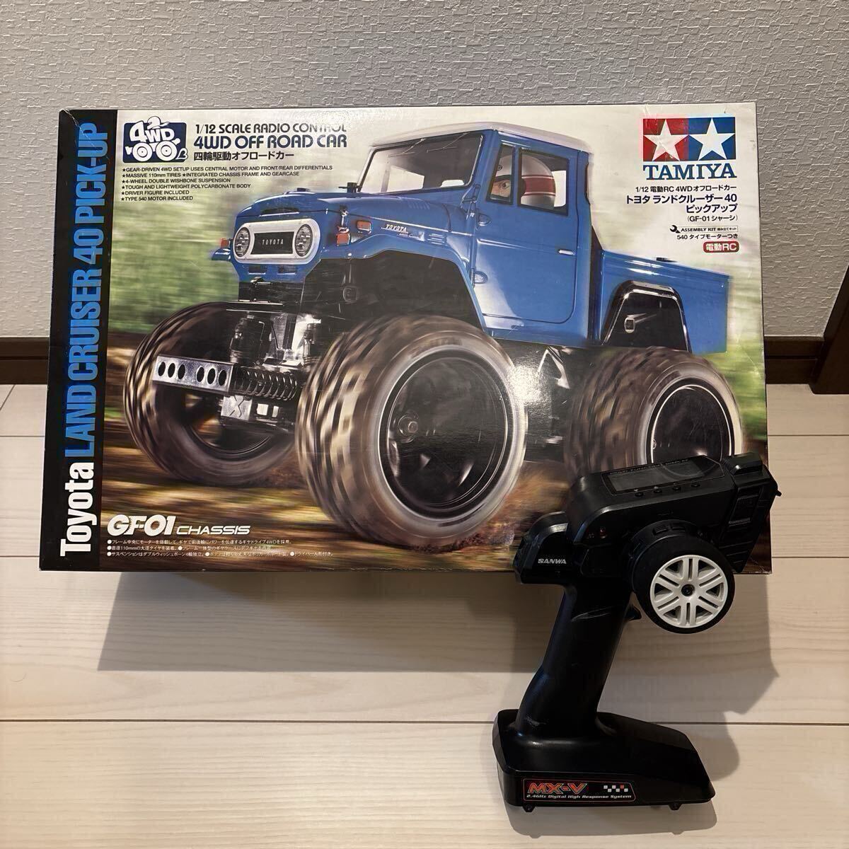 タミヤ CR-01 ランドクルーザー カスタム フルセットの落札情報詳細