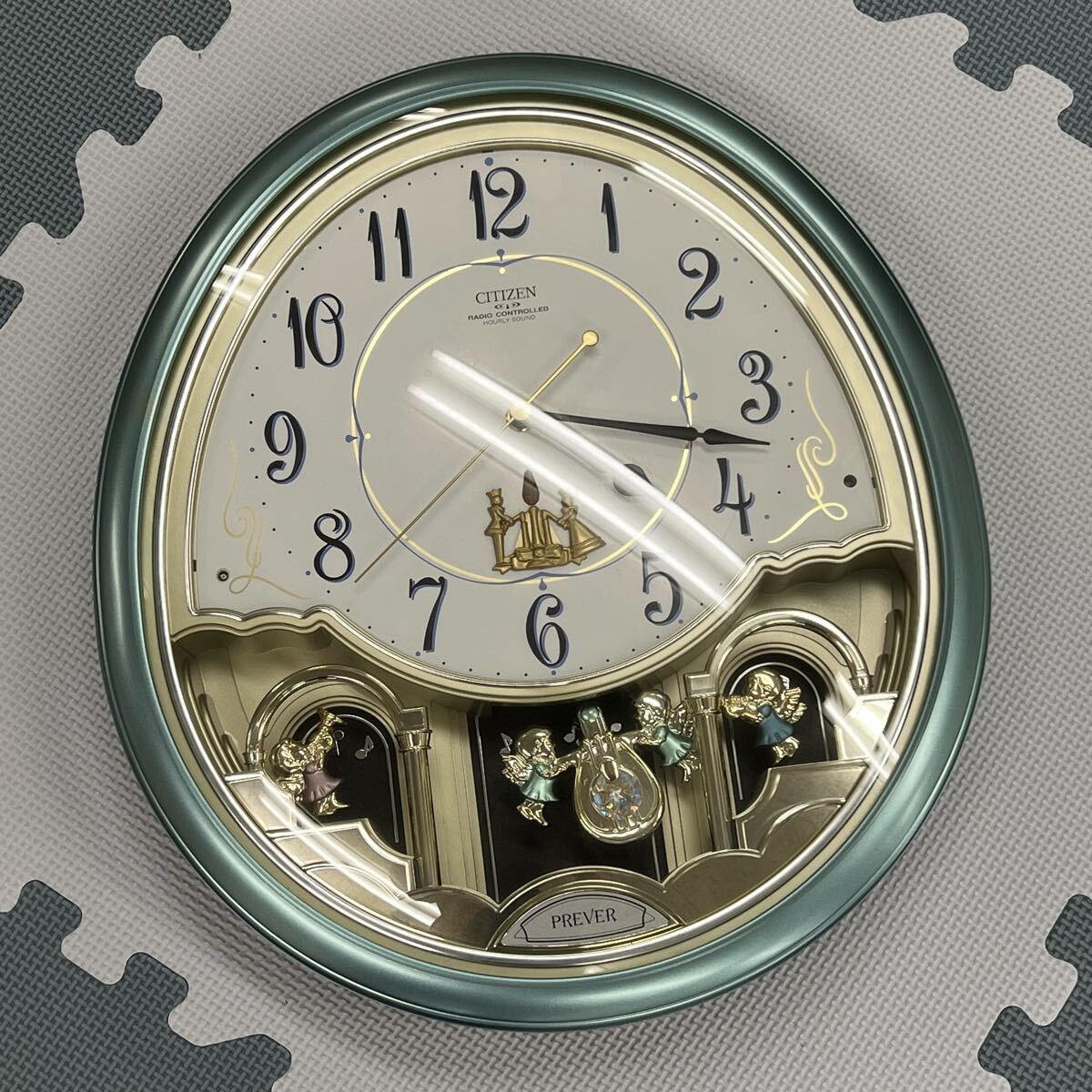 中古】送料無料◇中古◇CITIZEN シチズン◇ 掛け時計 からくり時計