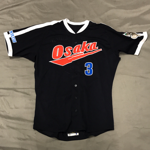 当時物 大阪近鉄バファローズ 中村紀洋 ユニフォーム ビジター L