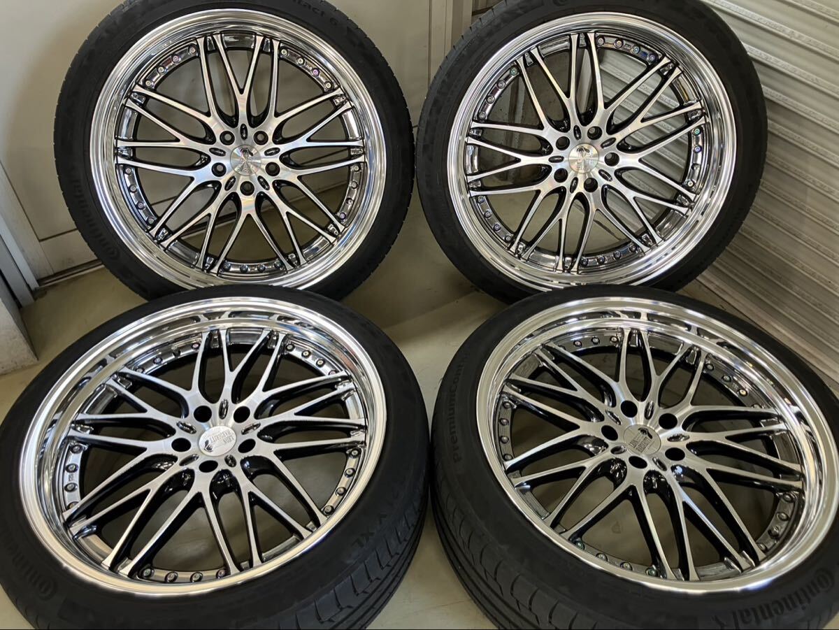 レオンハルト オルデン 19インチ 114.3 5H 8.5J+26 10J+19 ホイール4本