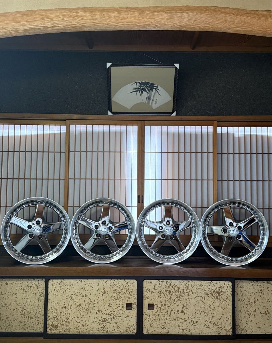 中古】WORK ワーク Equip エクイップ 16インチ 7.5J +40位 PCD 114.3