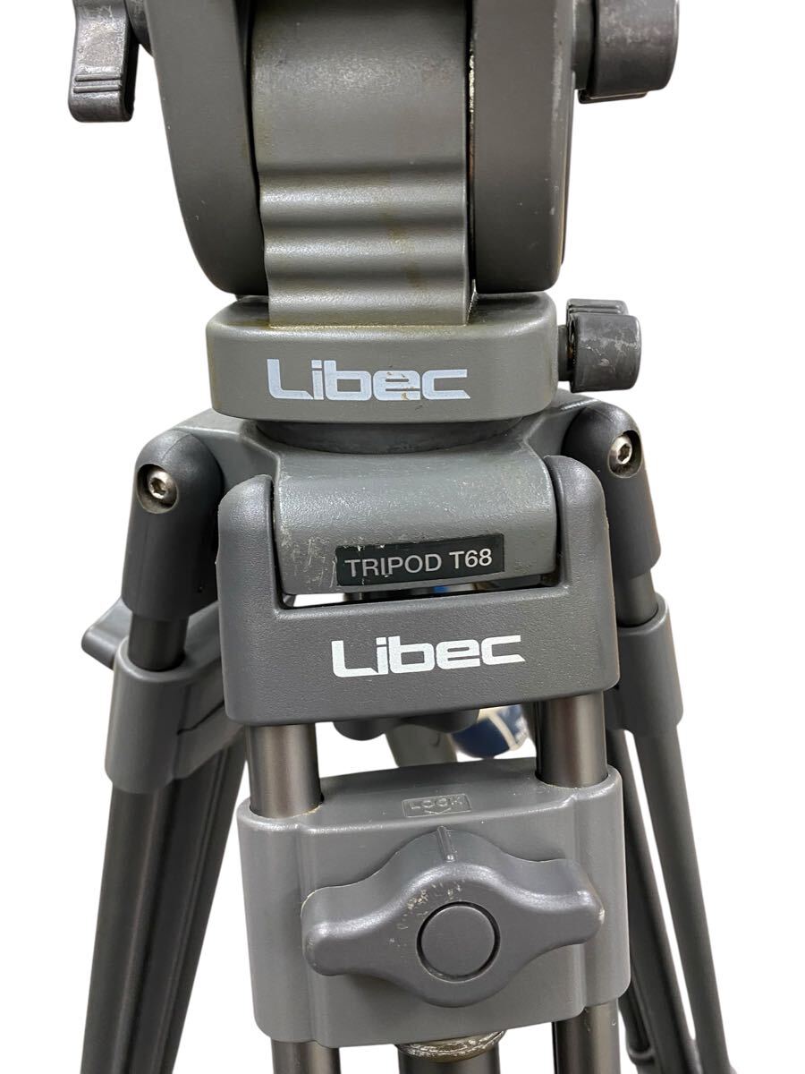Libec リーベック 三脚 tripod T68BR ヘッド H50DV ケース TC-60の落札