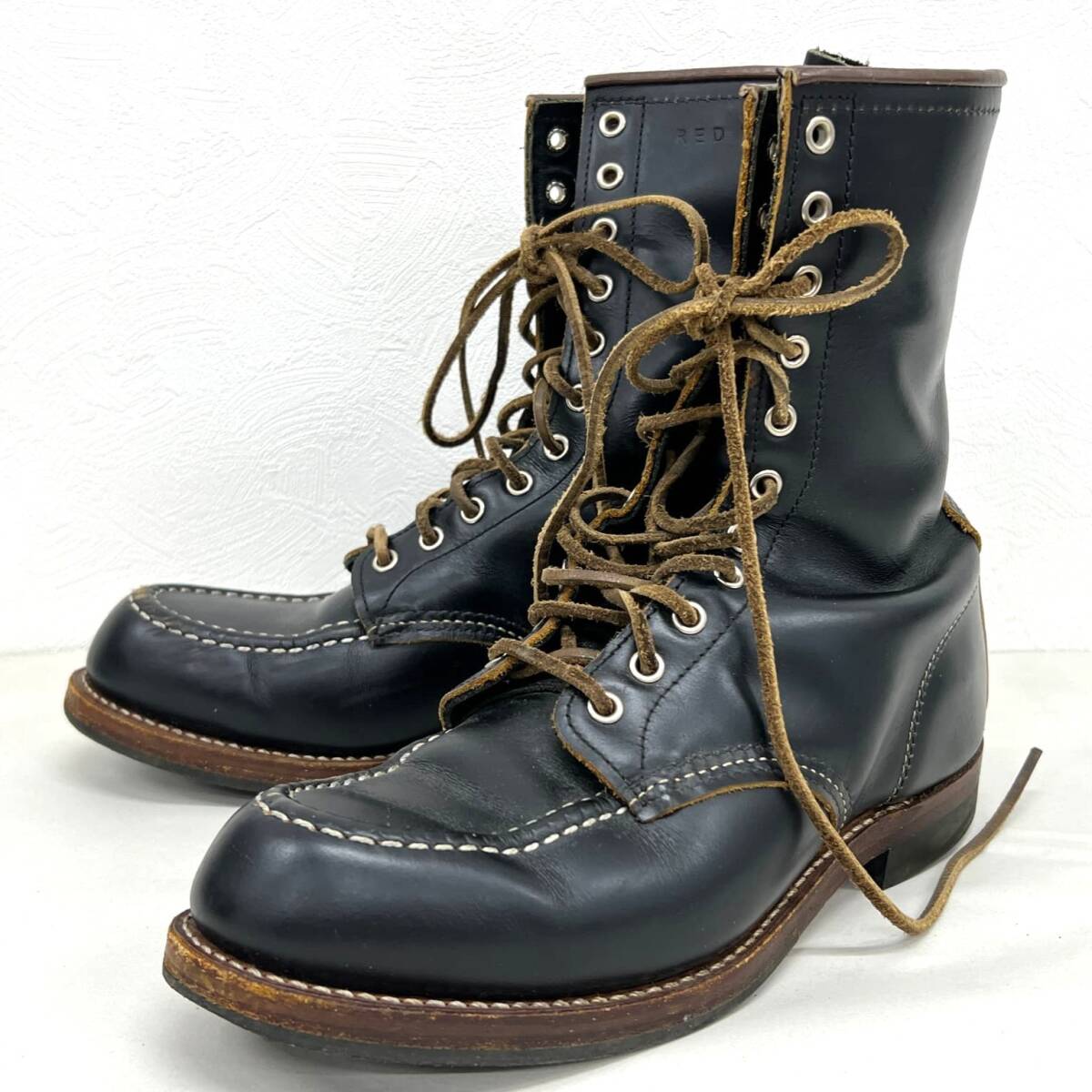 美品]05年製BEAMS別注REDWING 8177 8E 26cm ビームス別注 レッド 