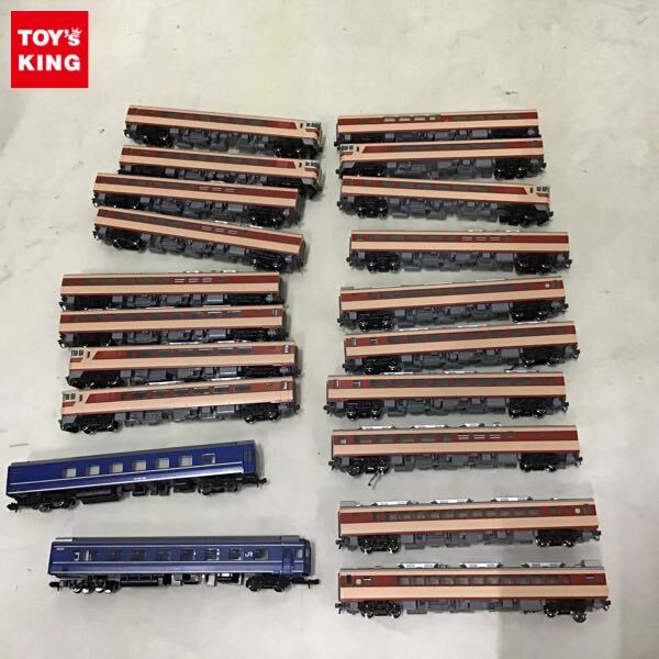 中古】TOMIX 24系25形寝台客車 旧製品 ジャンク 3両セット カニ24