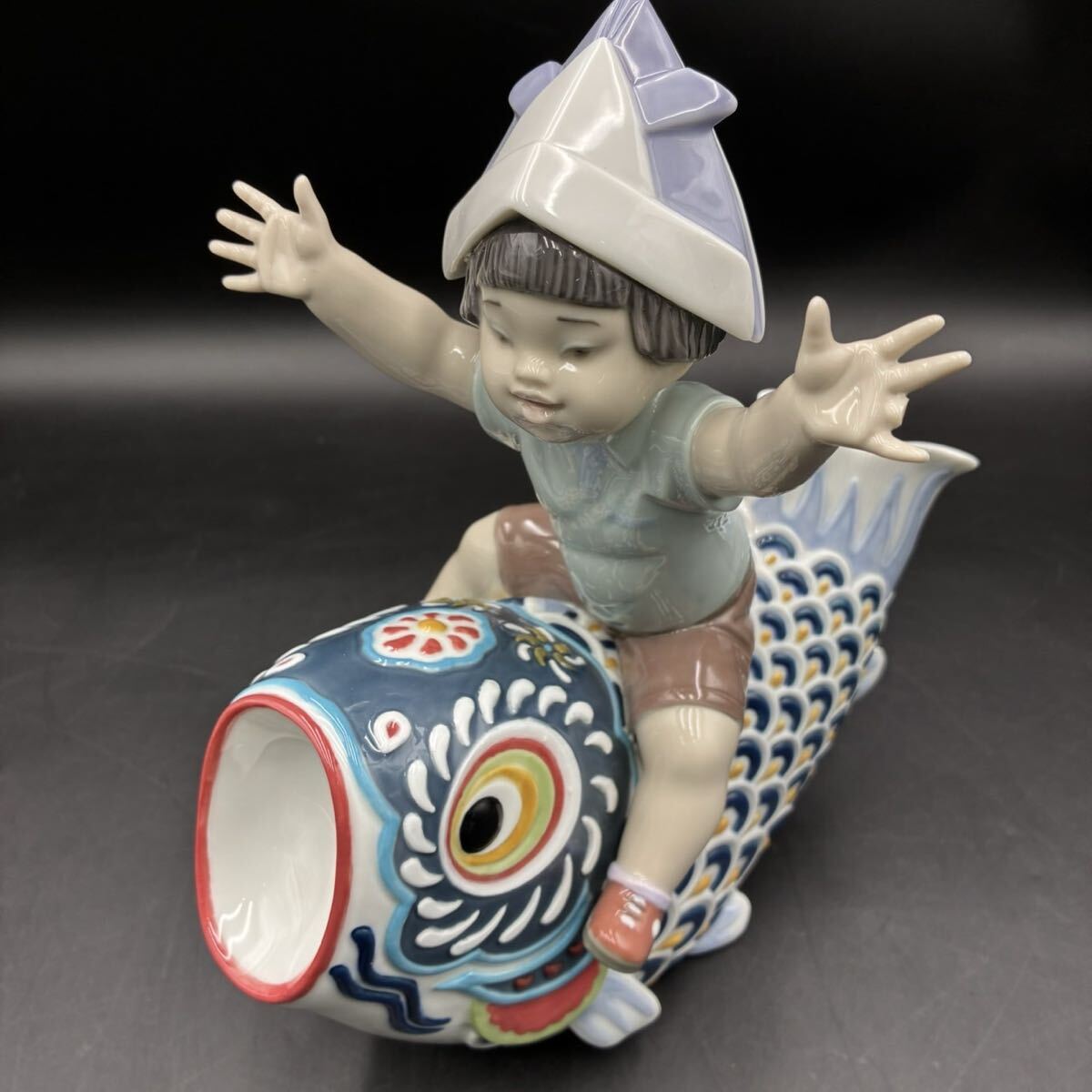◯東旭 東レアミック 昴 鯉のぼり 黒/赤/青/吹流 鯉のぼりのみ 4枚