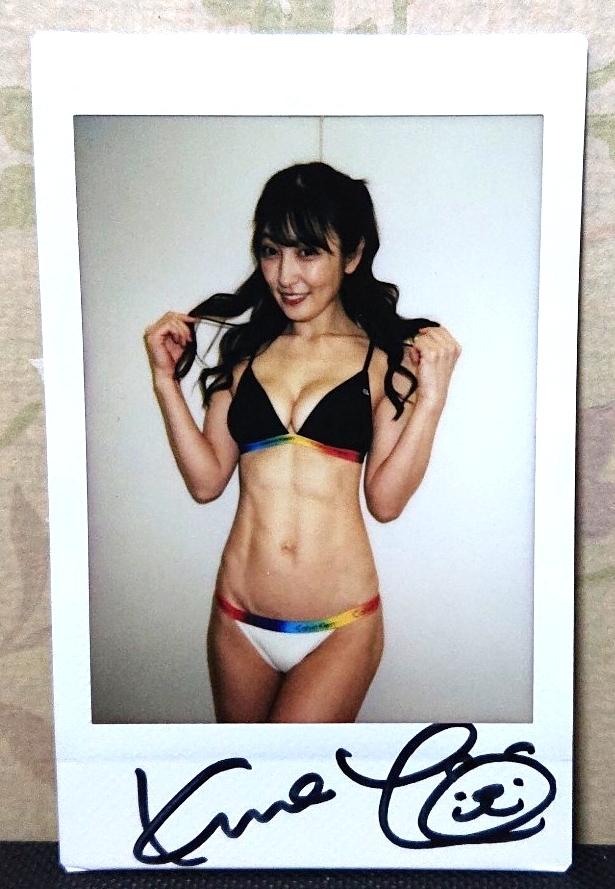 未使用】【塔乃花鈴】直筆サイン入り生チェキ（現場チェキ）◇DVD