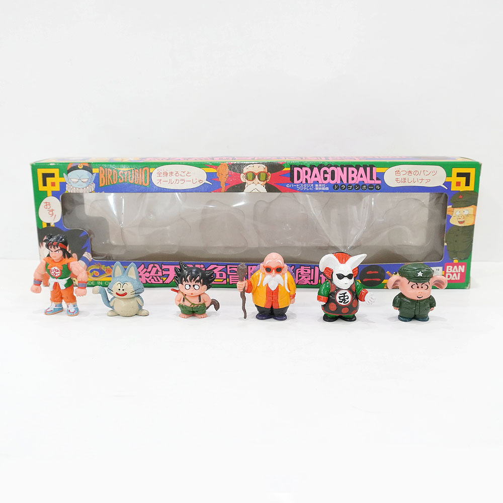 ☆*☆様 ドラ消し　フィギュア　ドラゴンボール　総天然色冒険活劇セット　1986 新品】予約品 SIX-ONE studio ドラゴンボール フィギュア 神 1/6