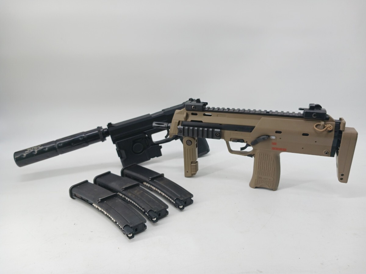 中古】東京マルイ socom mk23 ソーコム スコープ・ストック付き