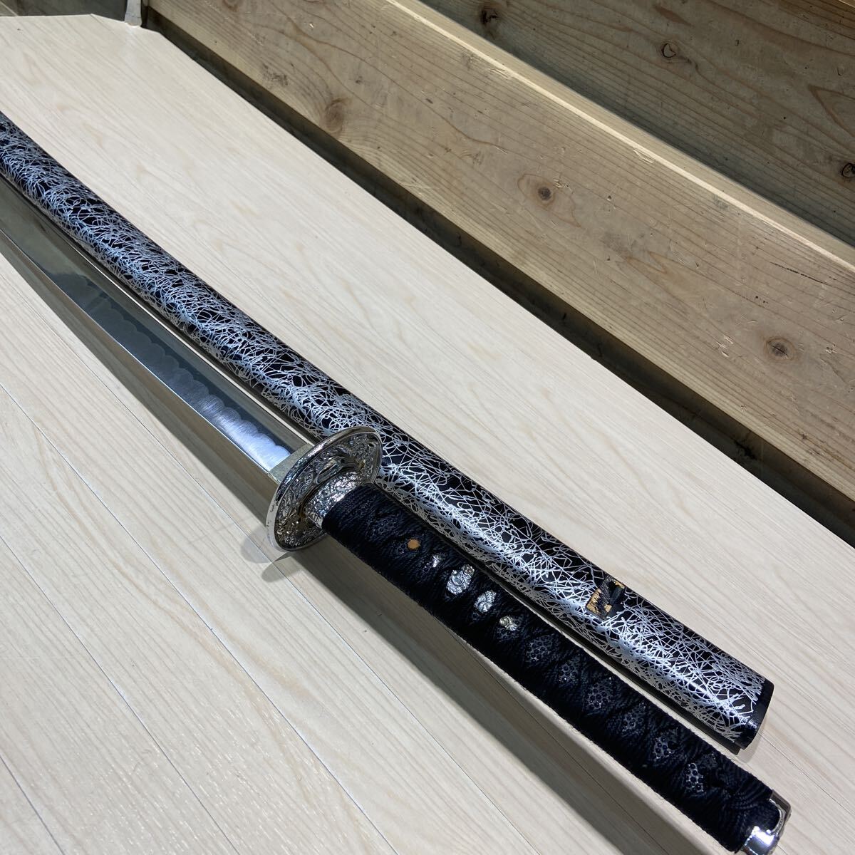 骨董品】江戸期 鉄製 鎖鎌 武具 忍者・忍びの道具 検 刀装具武具甲冑