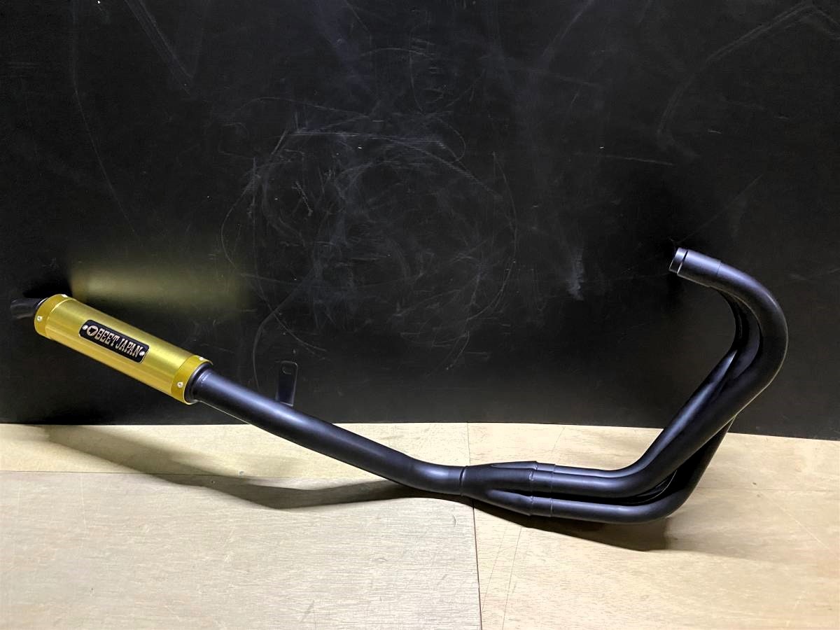 中古】ホンダ CBX400F BEET バックファイヤー ゴールドエンブレム 当時