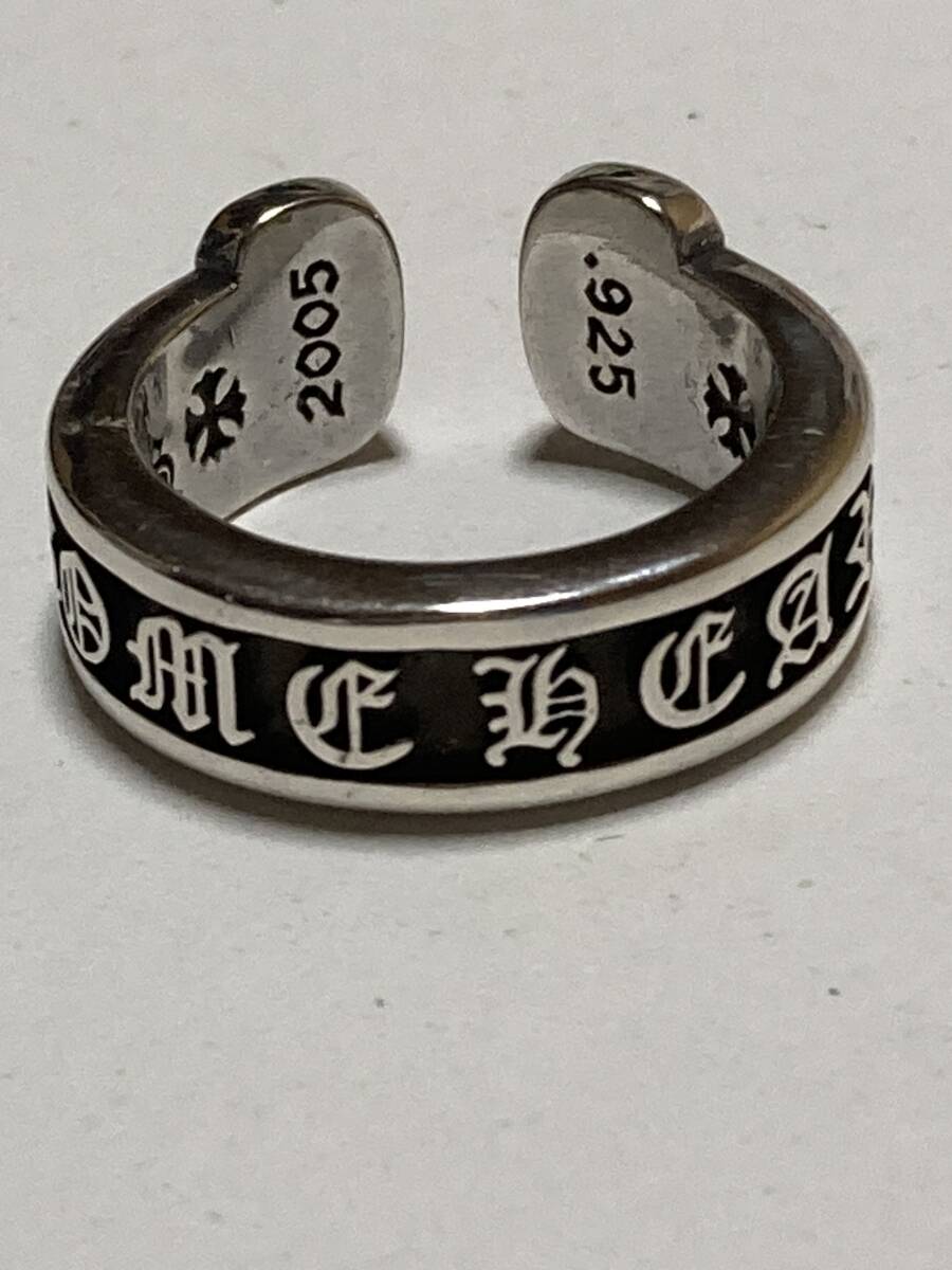 TTT9 Chrome Hearts クロムハーツ スクロールラベルリング 指輪