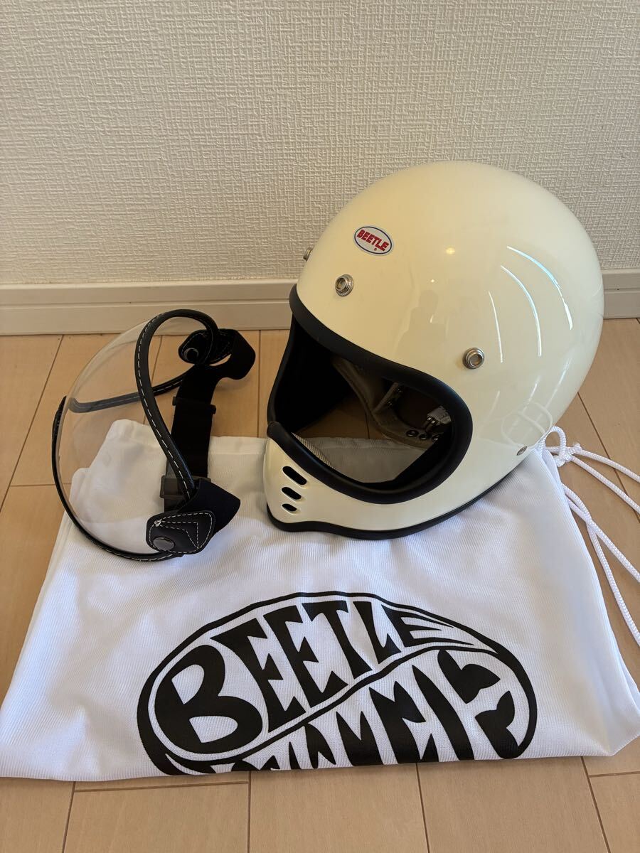MTXタイプ ヘルメット XXL ビートル ダブルストラップ レトロ
