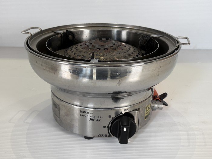 中古】成信工業 MA-F 卓上ロースター 平型 業務用 焼肉コンロ LPガス