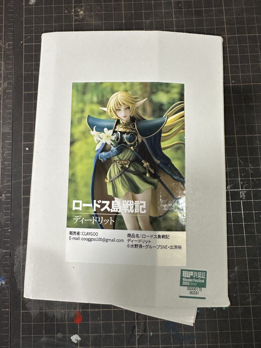ワンフェス ロードス島戦記 ディードリット 完成品 レジン製 ガレージ