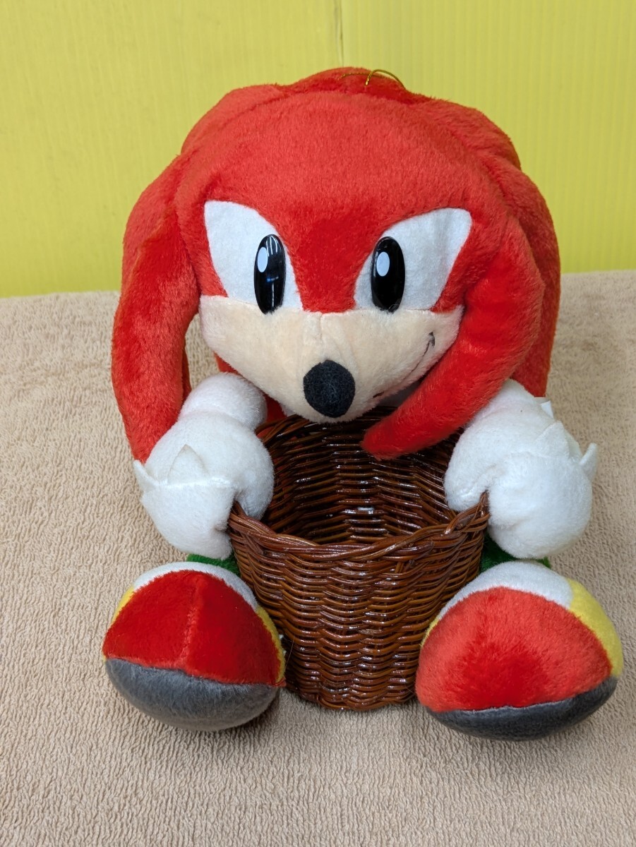 美品*ソニック シルバー ザ ヘッジホッグ SONIC ぬいぐるみ セガ SEGA