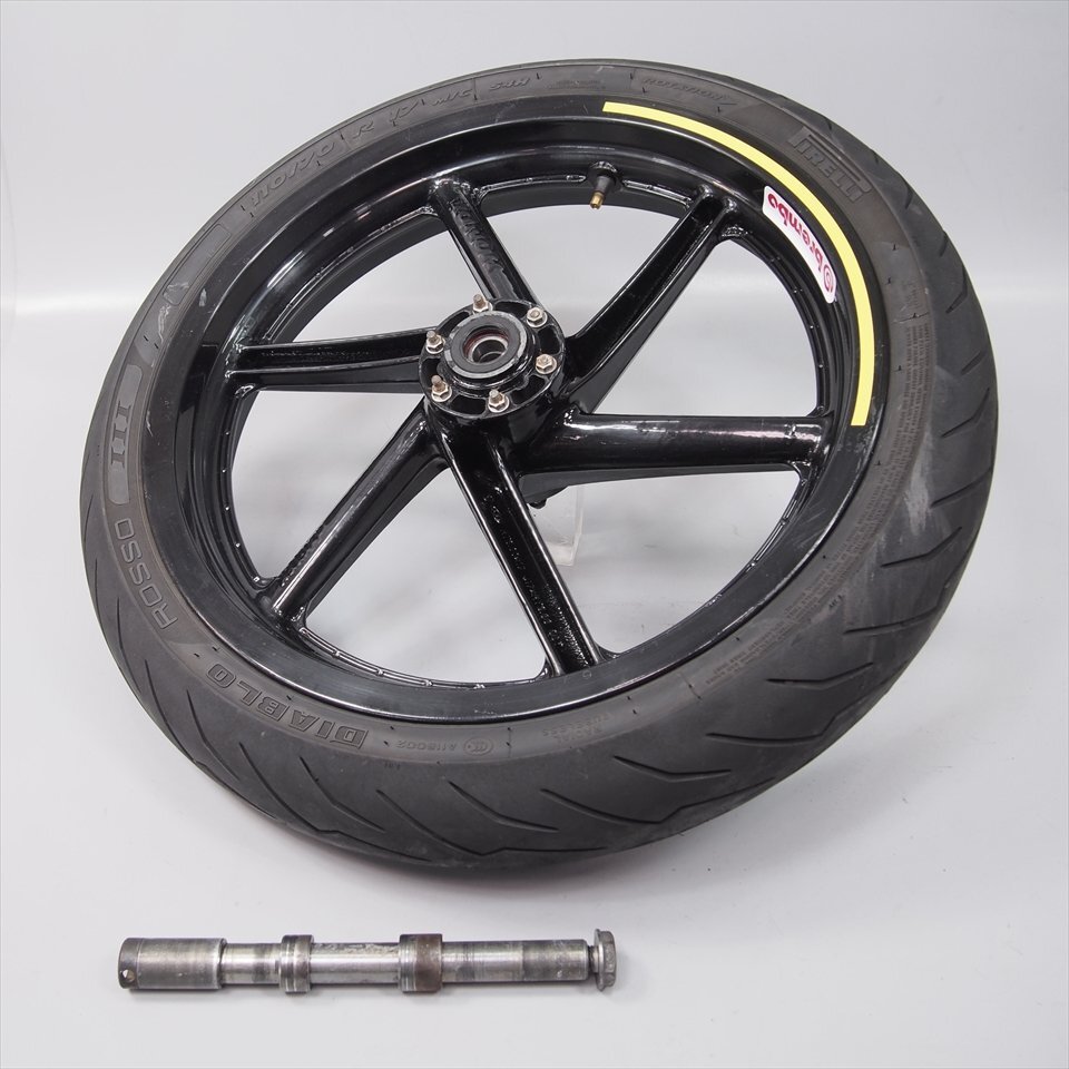 HRC RS125 フロントホイール 2.15-17インチ レインタイヤ付 検索 NSR