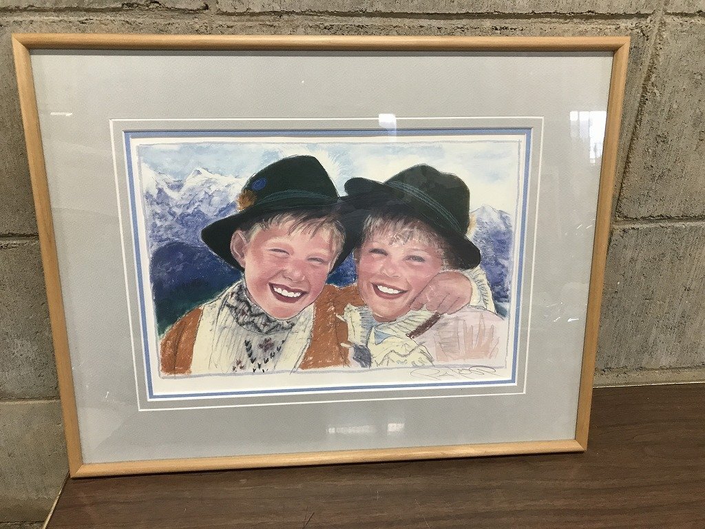 ペーター佐藤作品集】 パステル・ワーク 絵本 パステル画集 （103頁