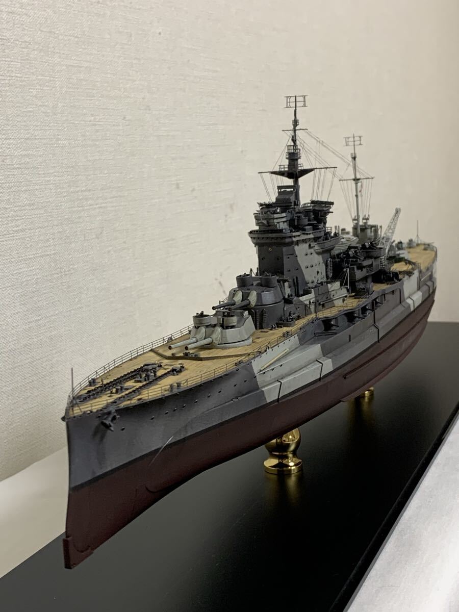販売代理品】【完成品】1/700 イギリス海軍戦艦 ウォースパイト ※販売