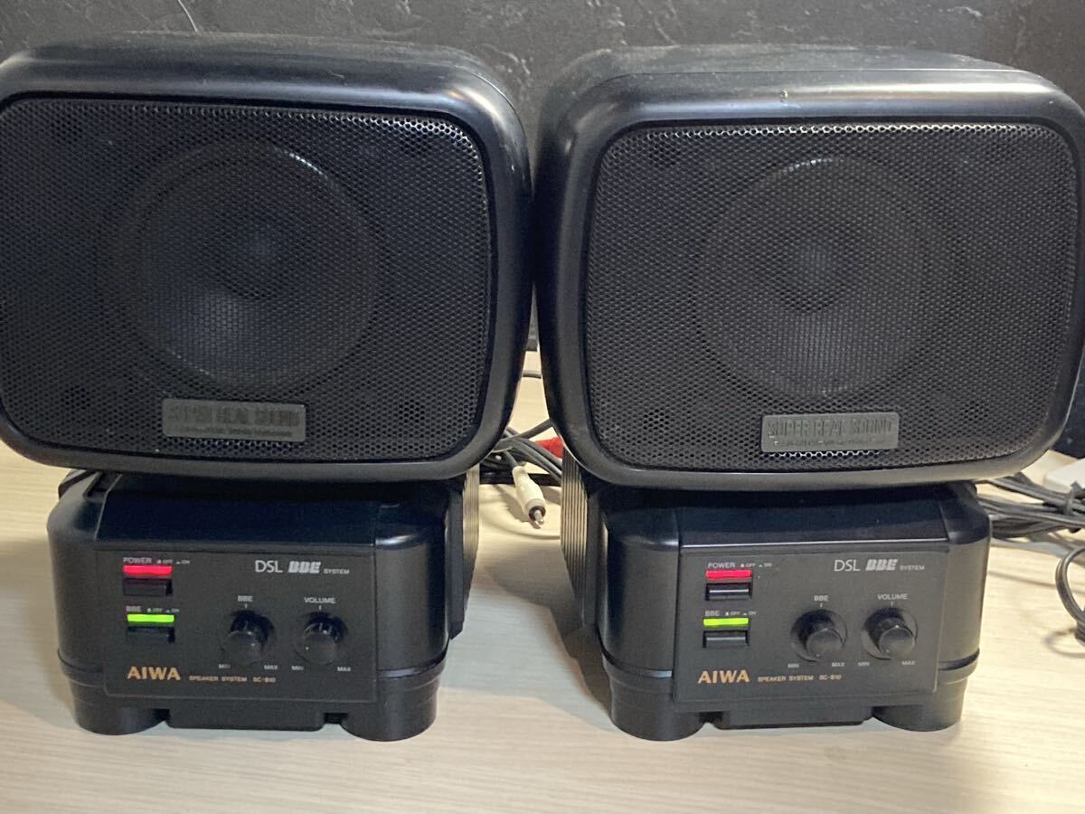 中古】AIWA(アイワ)スピーカー！SC-E22☆格安ですの落札情報詳細