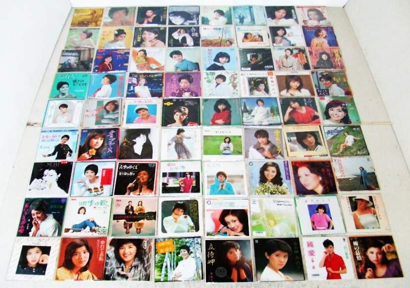 中古 EP レコード 昭和 歌謡曲 邦楽 アイドル 女性歌手 まとめて 100枚