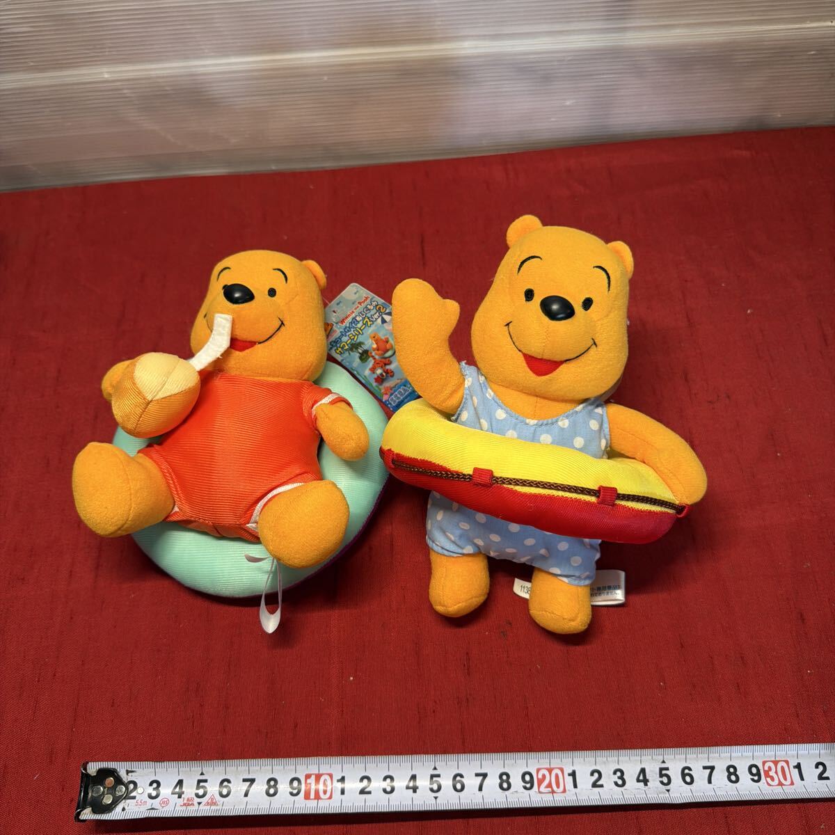 ぬいぐるみ　まとめ売り　7点 くまのプーさん 着せ替えぬいぐるみセット ディズニー セガ