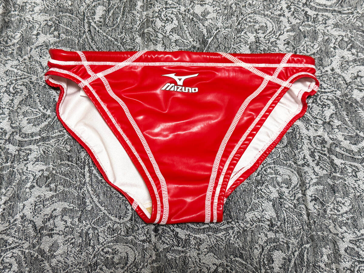 新品】送料込☆ミズノ mizuno 白 全面ウォーターポロ 水球水着XOサイズ