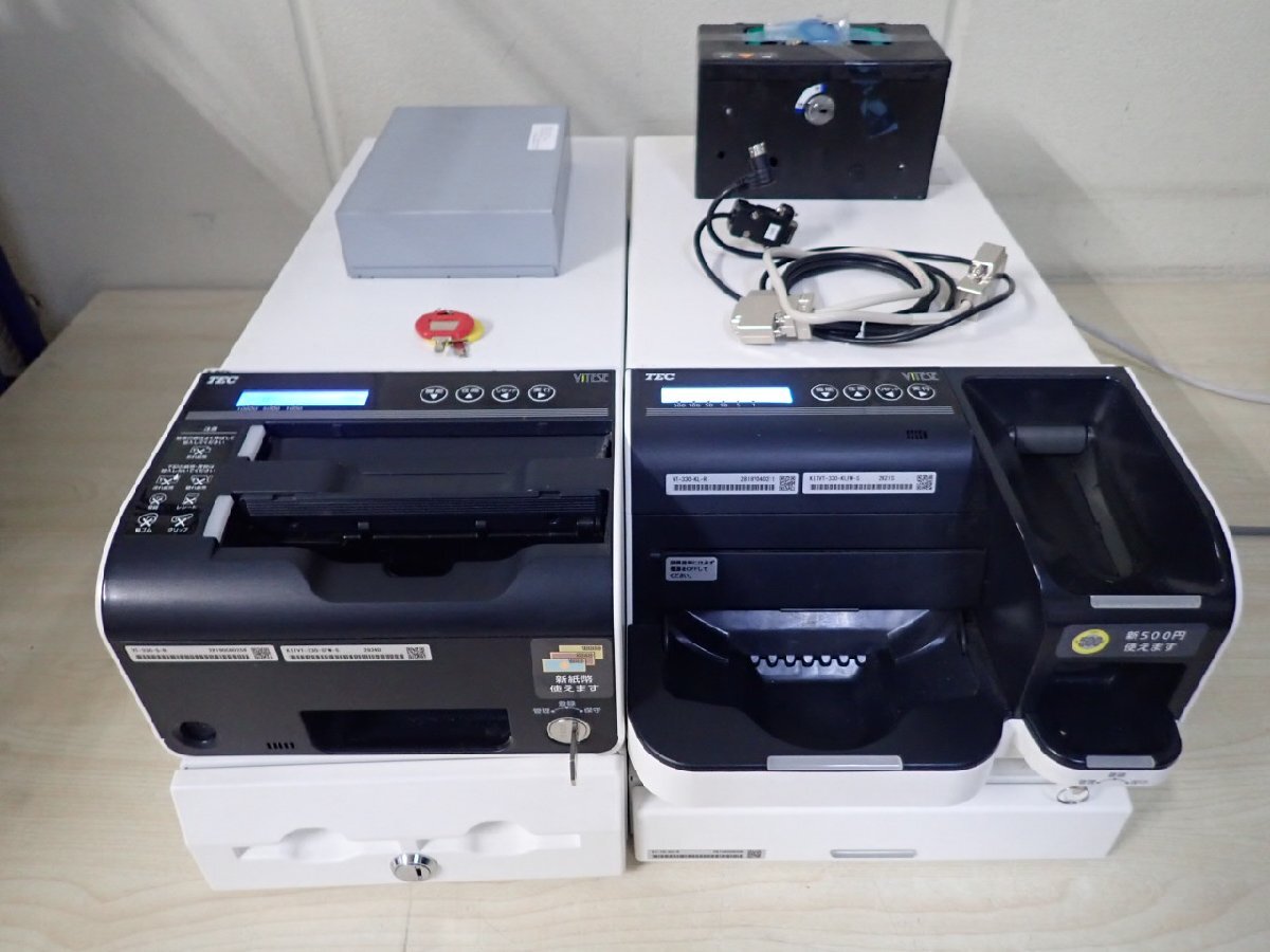 東芝 TEC テック 硬貨釣銭機 VITESE VT-330-KL-Rの落札情報詳細