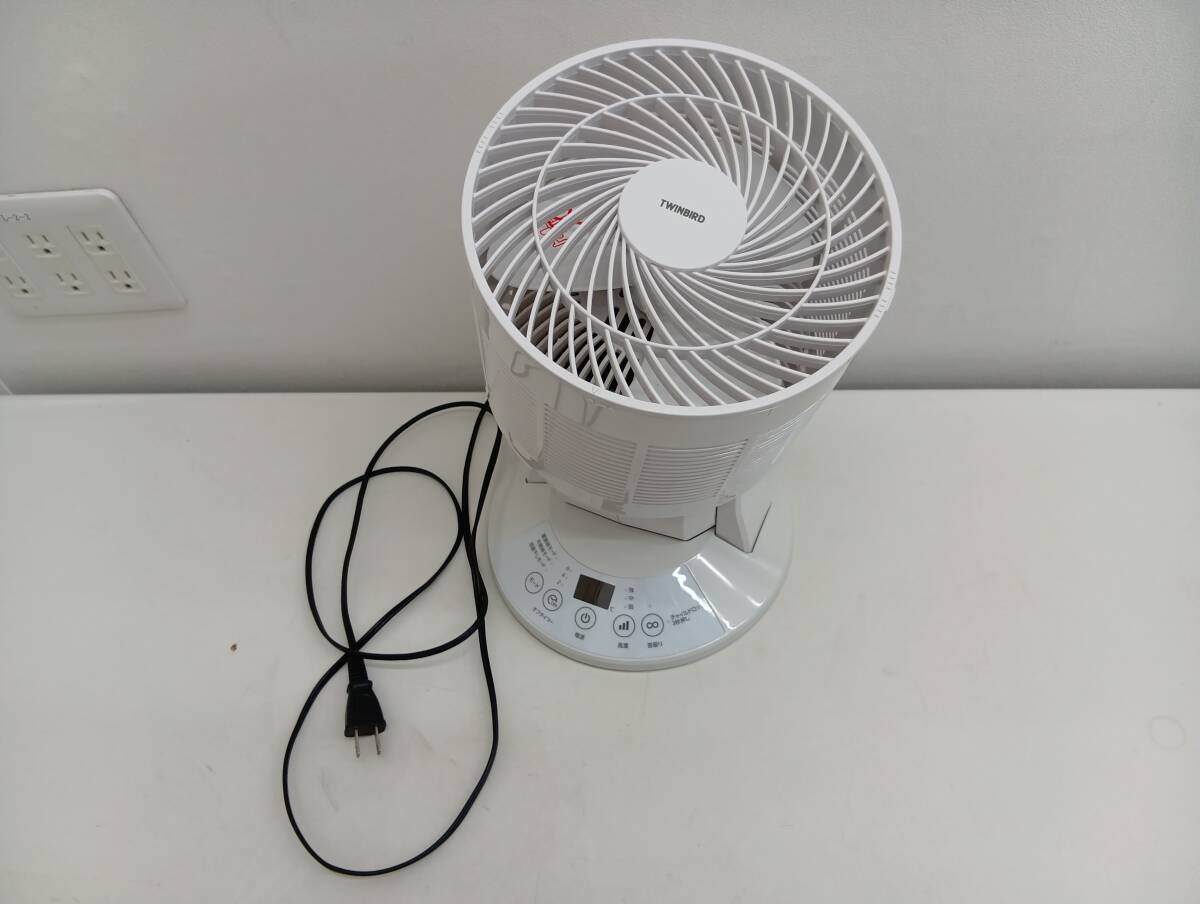 TWINBIRD 壁掛けワイドファン EF-D988 中古 送料無料！ 壁掛け 扇風機