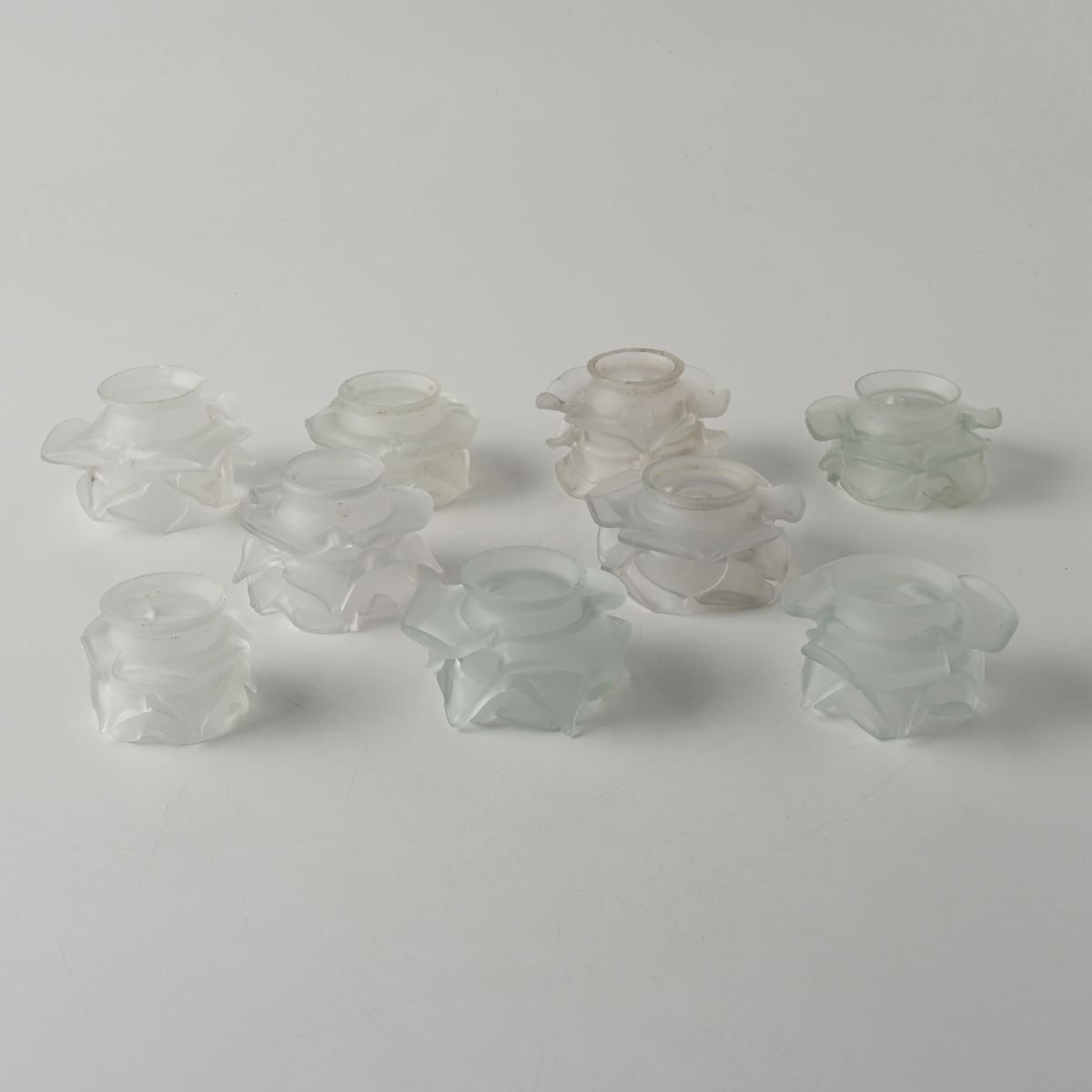 ほぼ未使用品】 ラリック LALIQUE 高級フラワーベース ニンフ Nymphea
