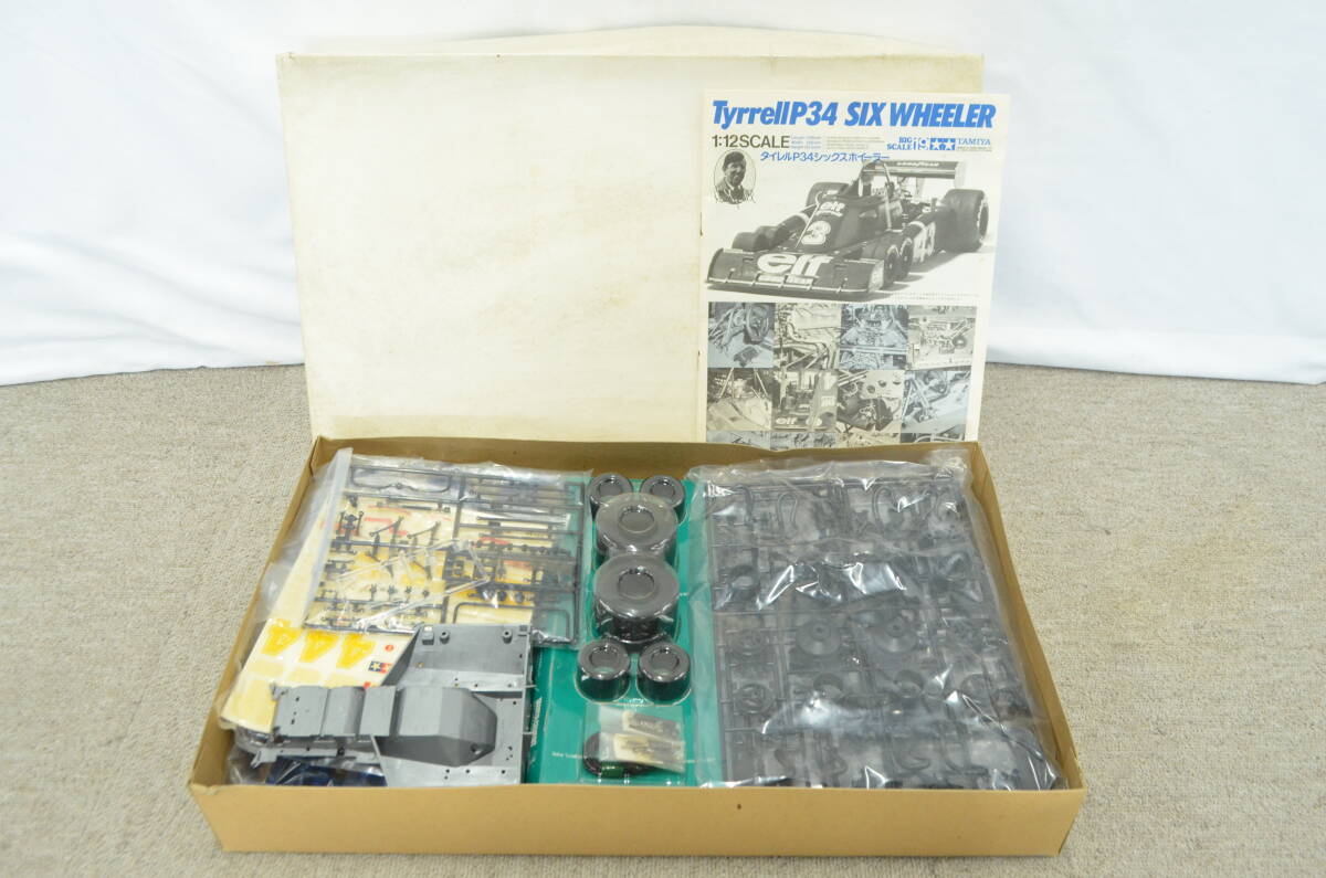 □[ジャンク品]タミヤ 1977年 電動RC タイレルP34シックスホイーラー