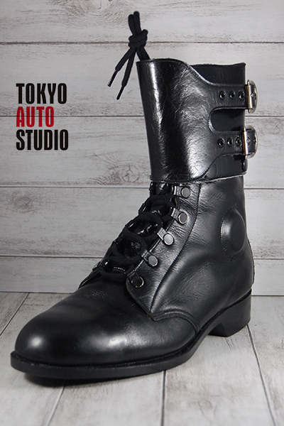 東京)自衛隊 ミドリ安全 半長靴 ミリタリーブーツ 28cm ジャンクの落札