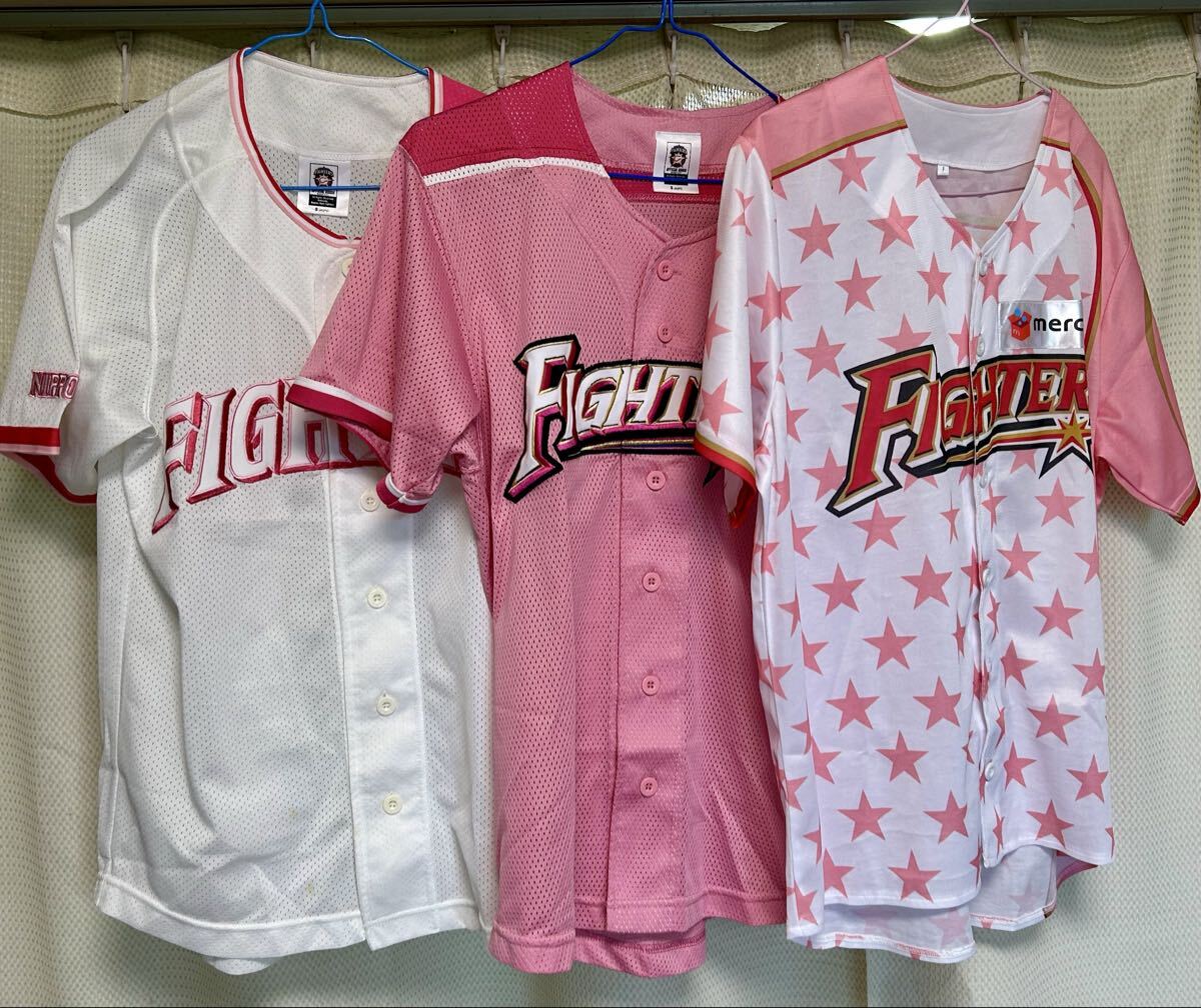 北海道日本ハムファイターズ 2009限定ユニフォーム ピンク M 希少 日本ハム 2009 初代 ガールズユニフォーム 正規品 限定 ピンク