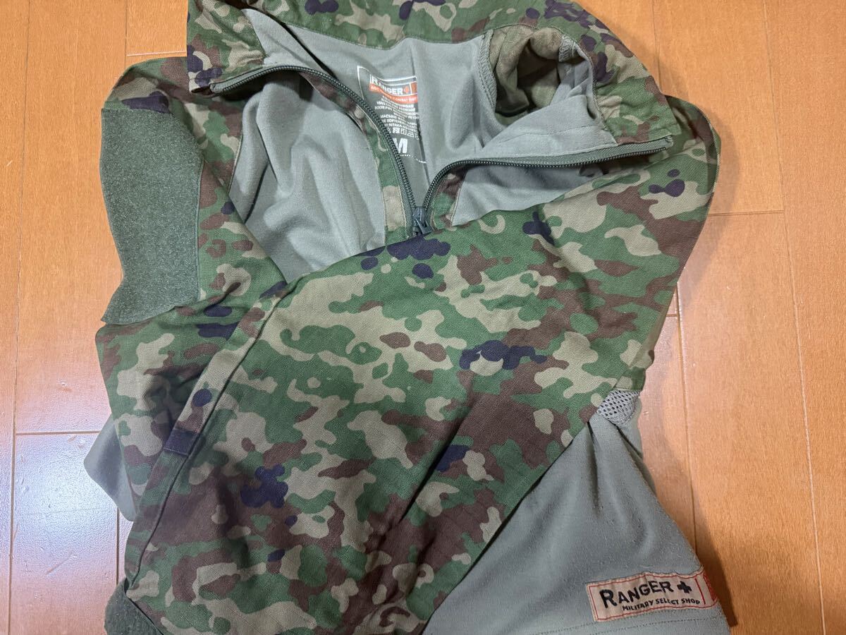 2427】実物ポーランド軍 スエズ迷彩コンバットシャツ Mサイズ GROM
