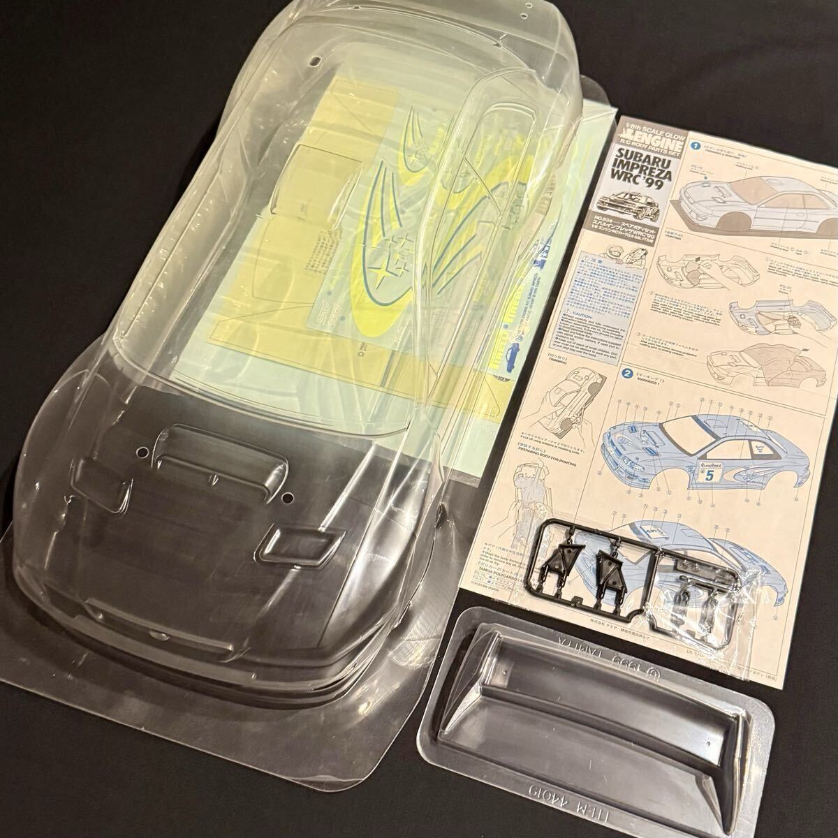 タミヤ エンジン RC 1/10 4WDラリーカー スバルインプレッサ WRC '99