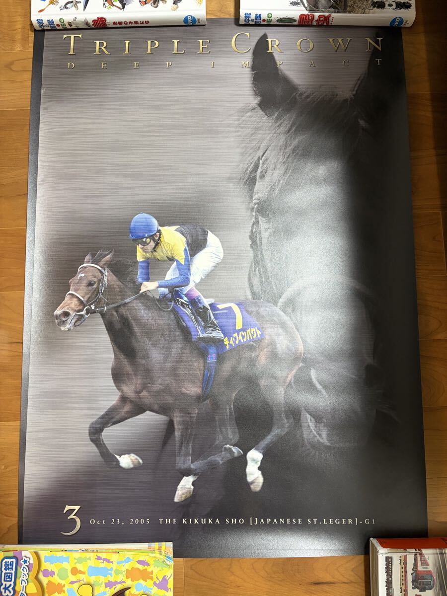 ディープインパクト　レプリカゼッケン ディープインパクト JRA G日本ダービー レプリカゼッケンの落札情報