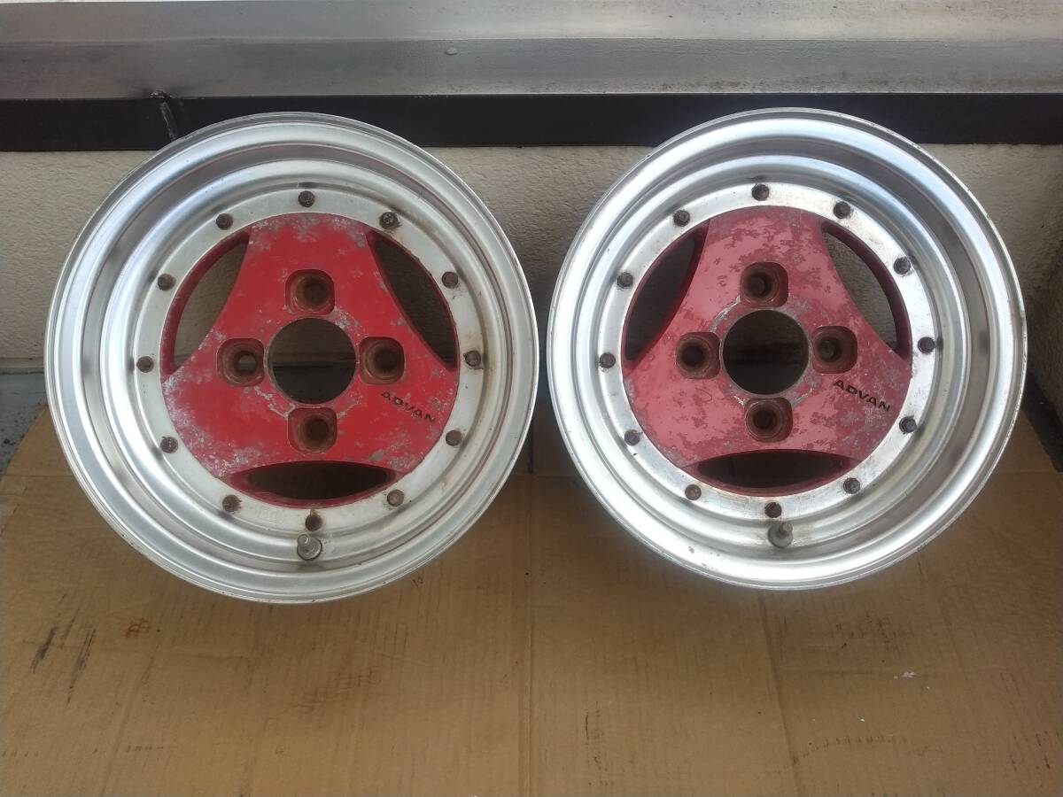 エンケイ マグ メッシュ ENKEI MAG 旧車 114.3 4H 5.5J+14 4本 AE86に