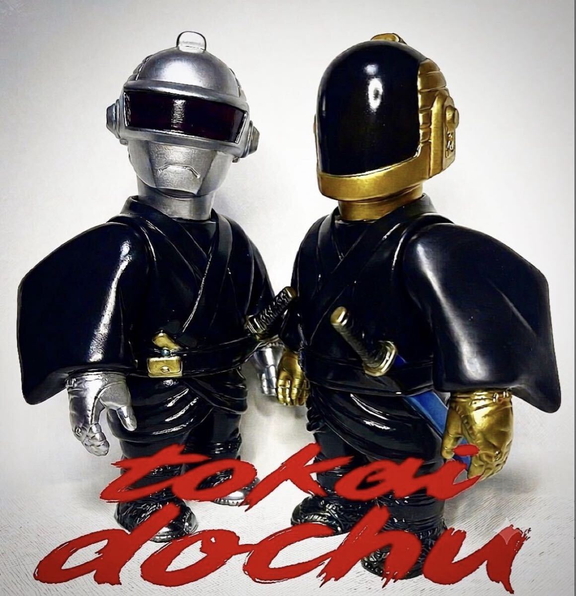 samuraidoll 羅生門　ソフビ 新品】大江戸ROBOTS 剣客ロボ 雷蔵 RAIZO 1st.ver. SamuraiDoll ソフビ