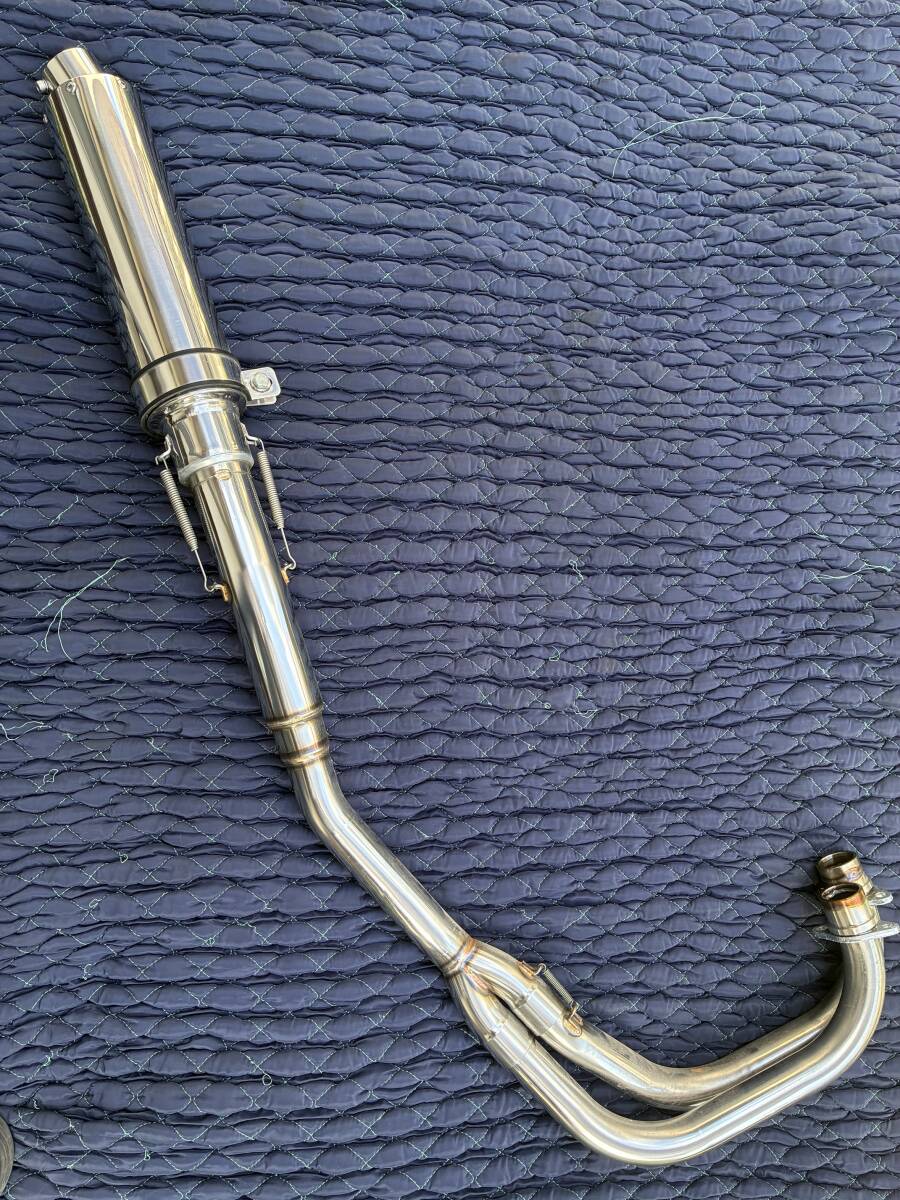 ZRX1200 1100 TSUKIGI ツキギ チタン フルエキ 美品 ♪ ZRX1200 1100