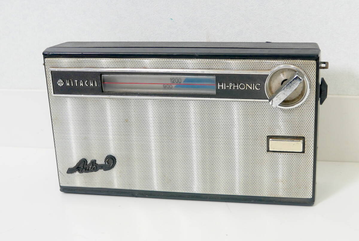 166□HITACHI/日立 FM/AM トランジスタラジオ KH-1200の落札情報詳細
