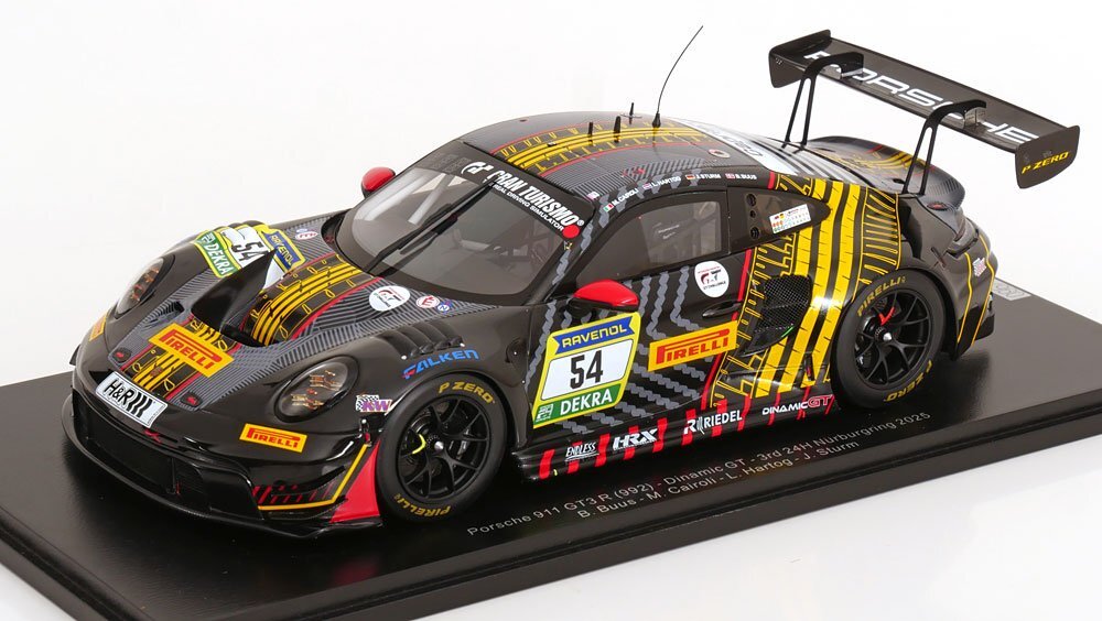 京商 1/43 日産 スカイライン GT-R BNR34 ニュルブルクリンク テスト