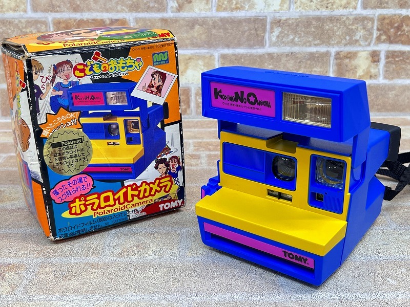1円【ジャンク】 TOMY トミー こどものおもちゃ NEW ポラロイドカメラ
