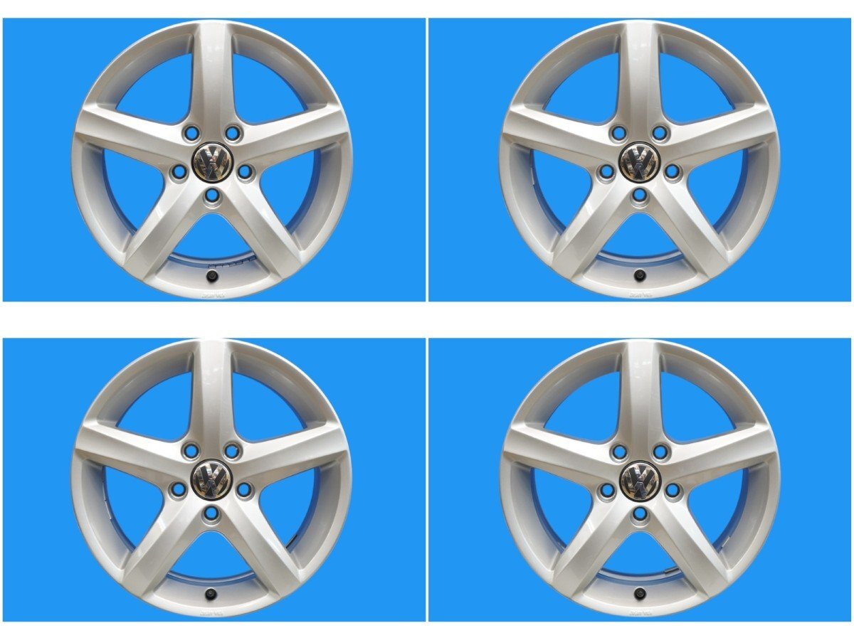 傷や汚れあり】◇◇VW T-CROSS 純正 ホイール 16インチ 6J+35 5穴 PCD