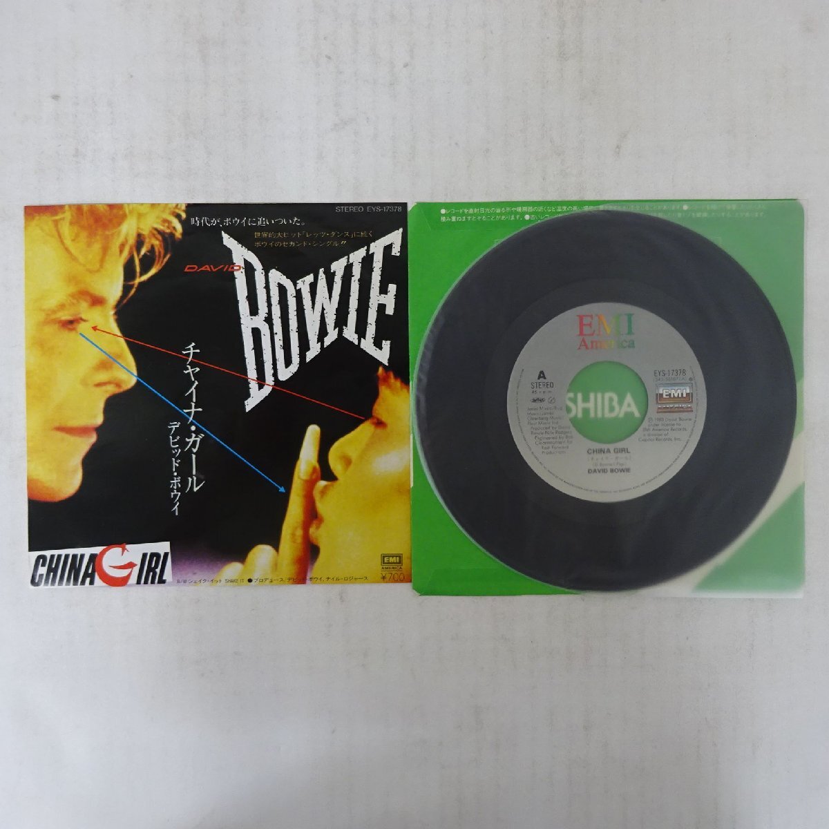 中古】David Bowie / China Girl 国内見本盤EP EYS-17378 チャイナ