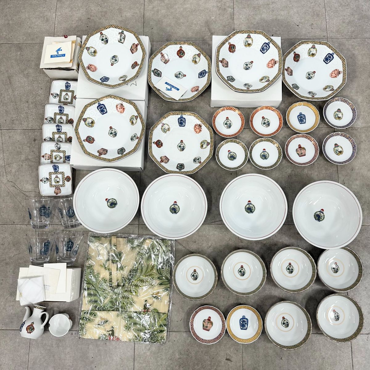 未使用 前畑陶器 チャイナシーズ China Seas まとめて65点セット！」の