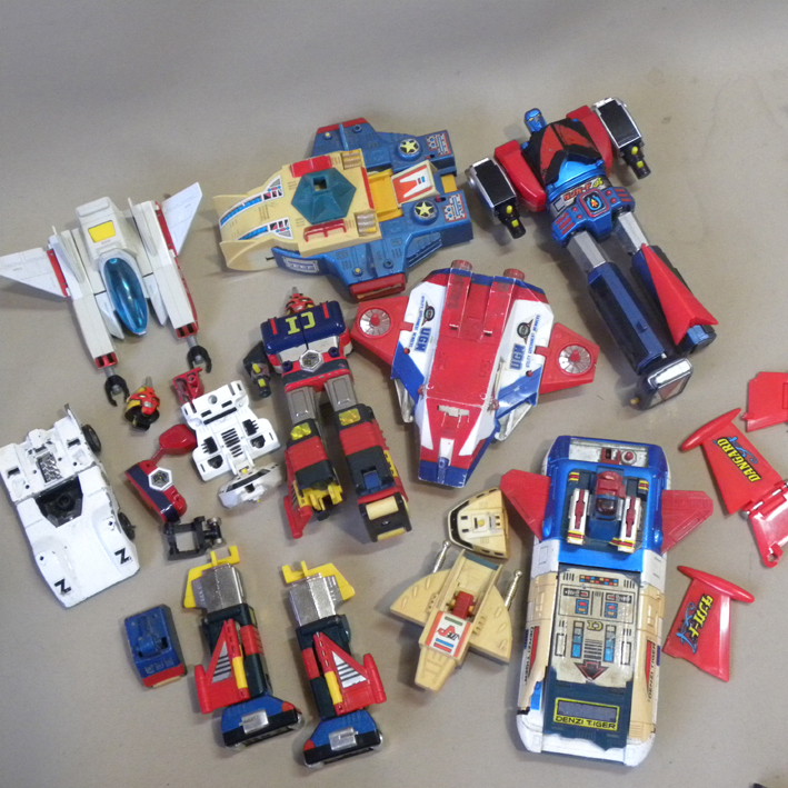 稀少品 ポピー 電子戦隊デンジマン デンジタイガー 超合金 ポピニカ
