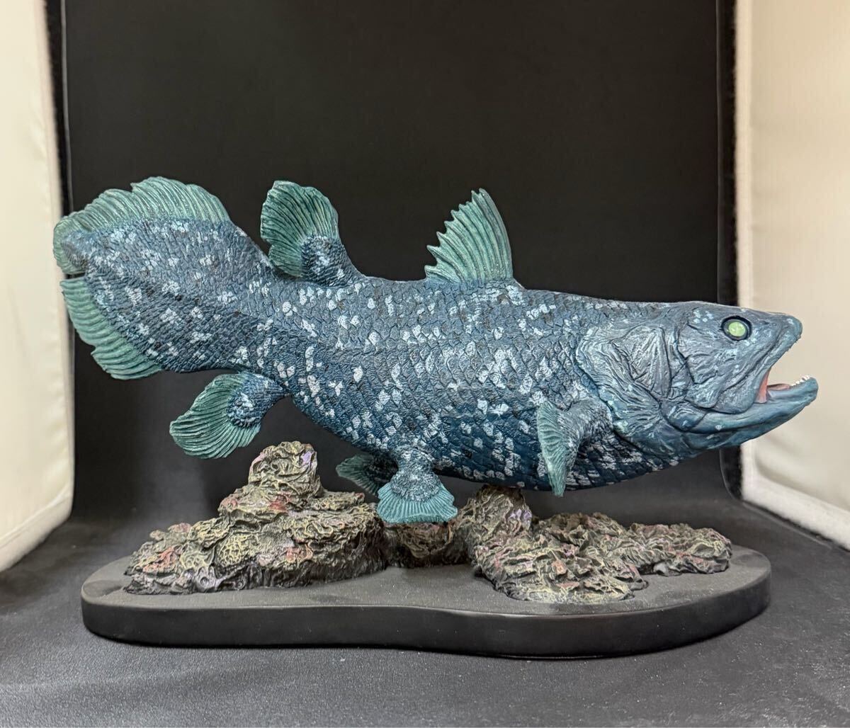 新品】○ハンドメイド 自作 手作り 61cmシーラカンス 魚模型